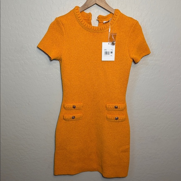 NWT Endless Rose Braided Mini Knit Dress Size XS - Picture 2 of 5